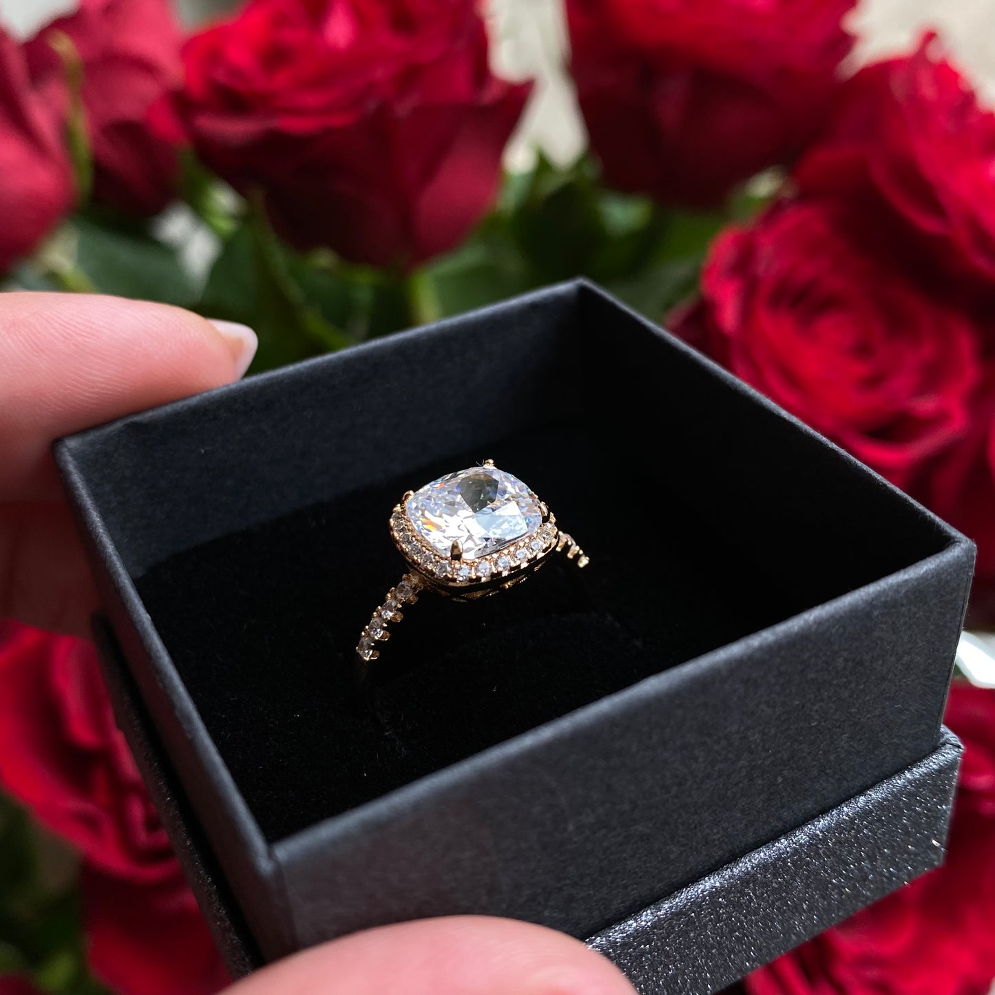 Gold-plated ring "Mandy"