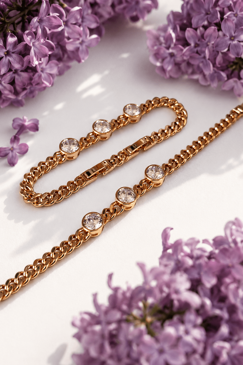 Madara - 18k gold plated chain bracelet gold plated jewelry for women