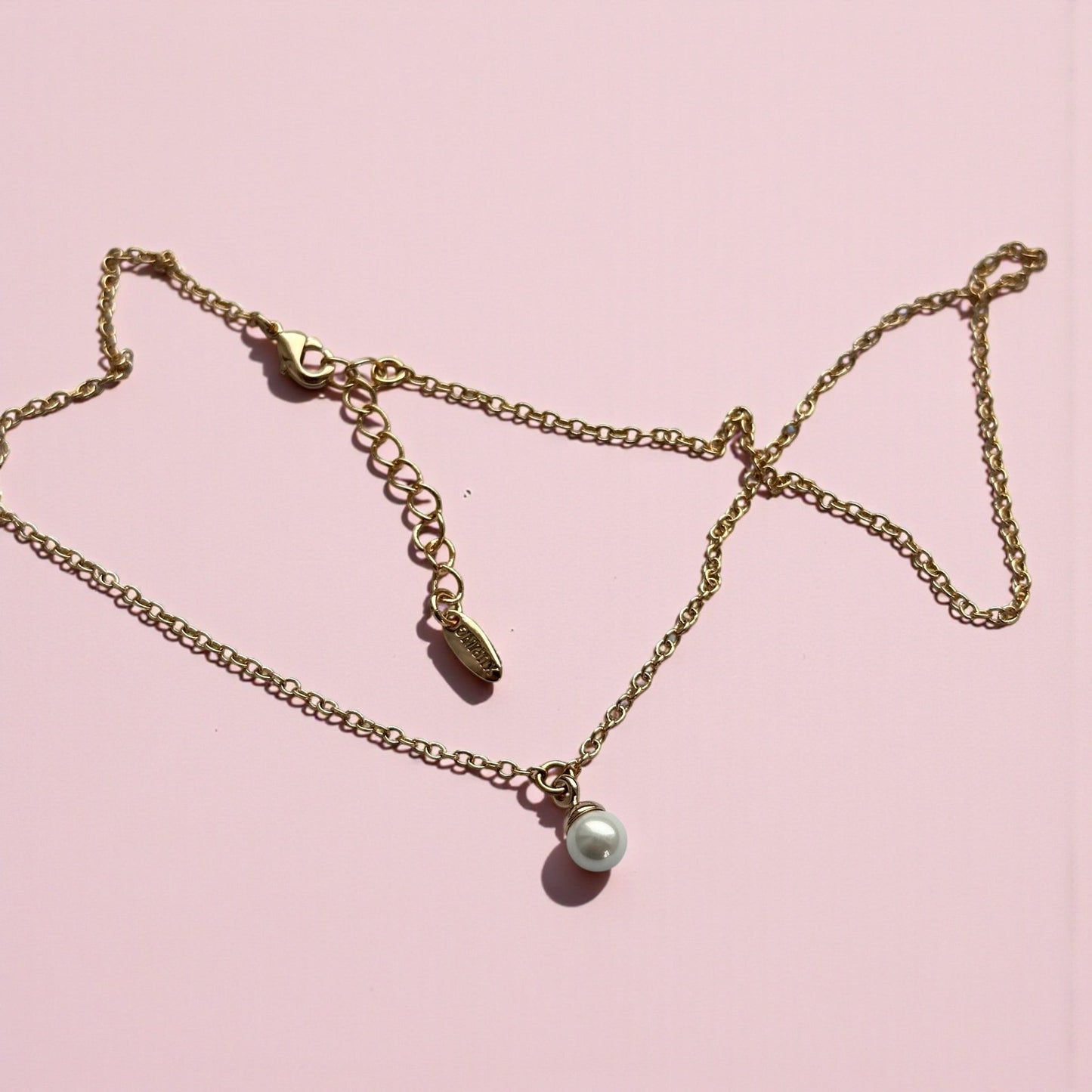 Mini Pearl – Gold Plated Small Pearl Necklace – Gold Plated Jewelry | Your jewelry