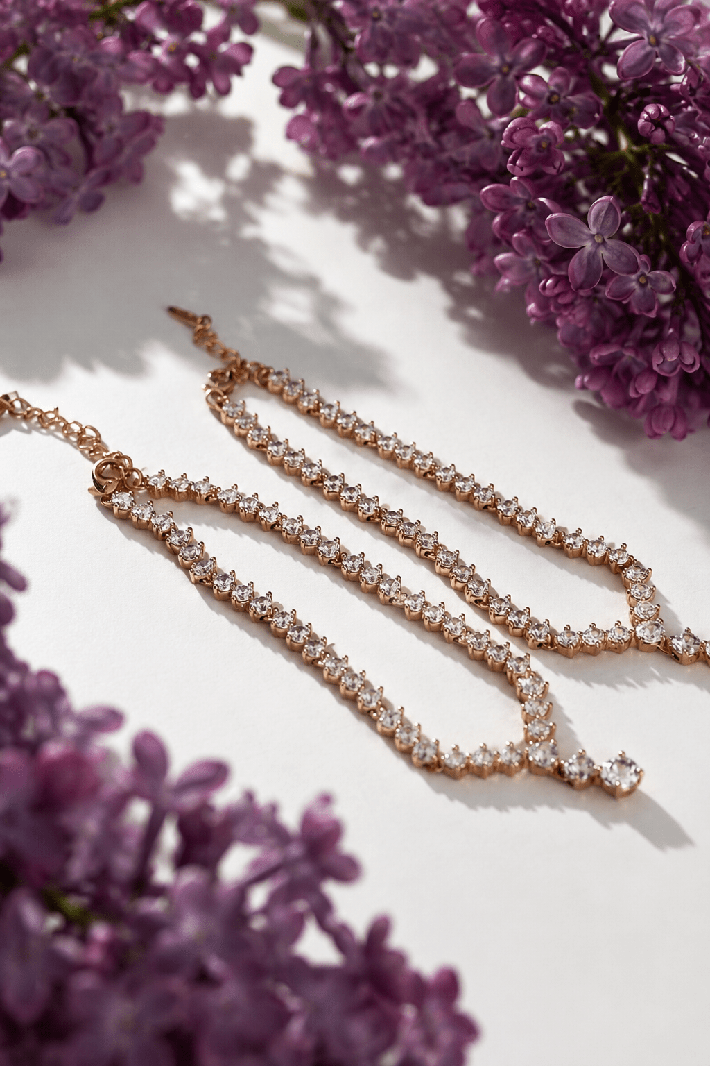 Olivia – 18k apzeltīta tenis rokassprādze ar cirkonijiem apzeltītas rotaslietas sievietēm