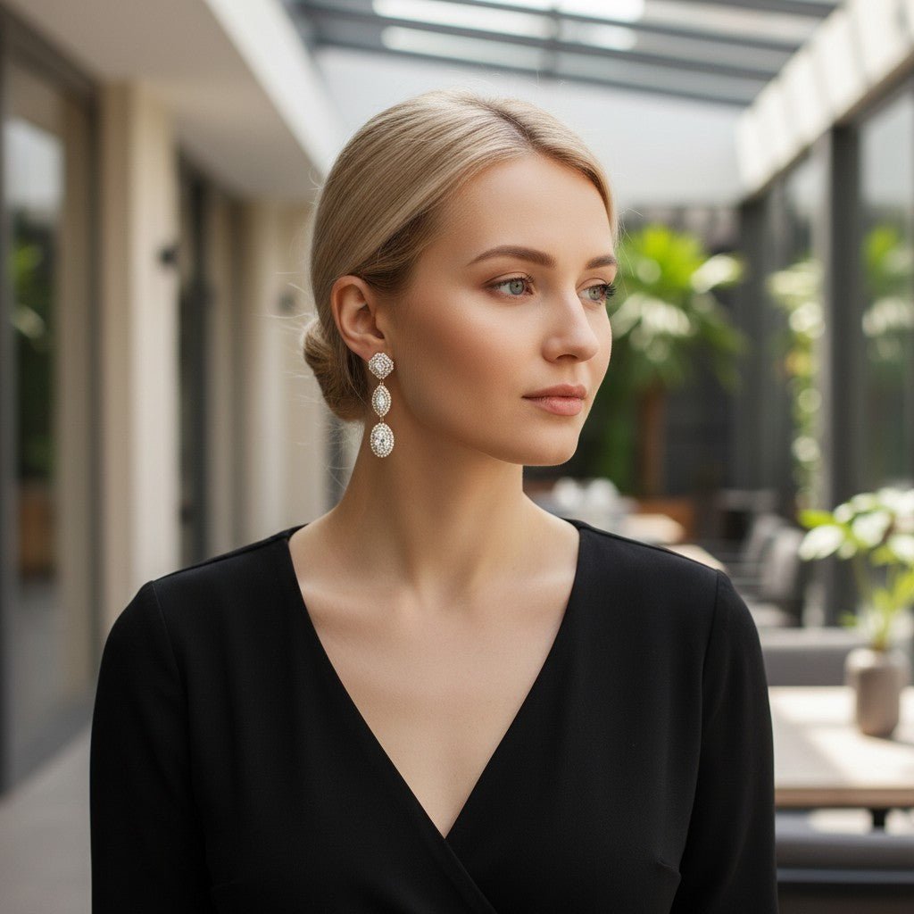 - Triple Glow – Luxurious earrings with triple glow - 6