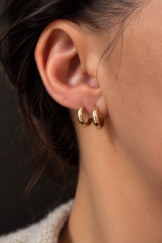 Classic Hypoallergenic Hoop Earrings