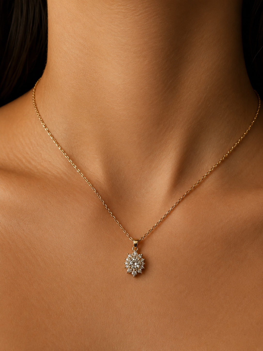 Stella – 18k gold-plated necklace with a star pendant