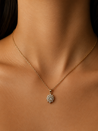 Stella – 18k gold-plated necklace with a star pendant