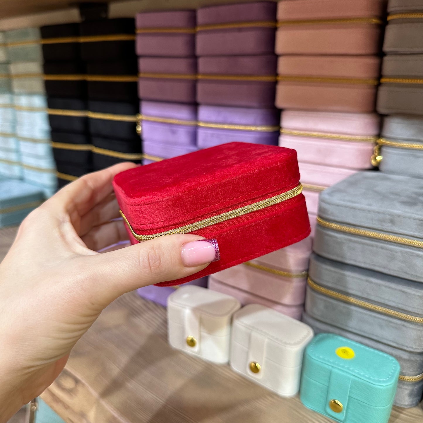 Jewelry storage boxes
