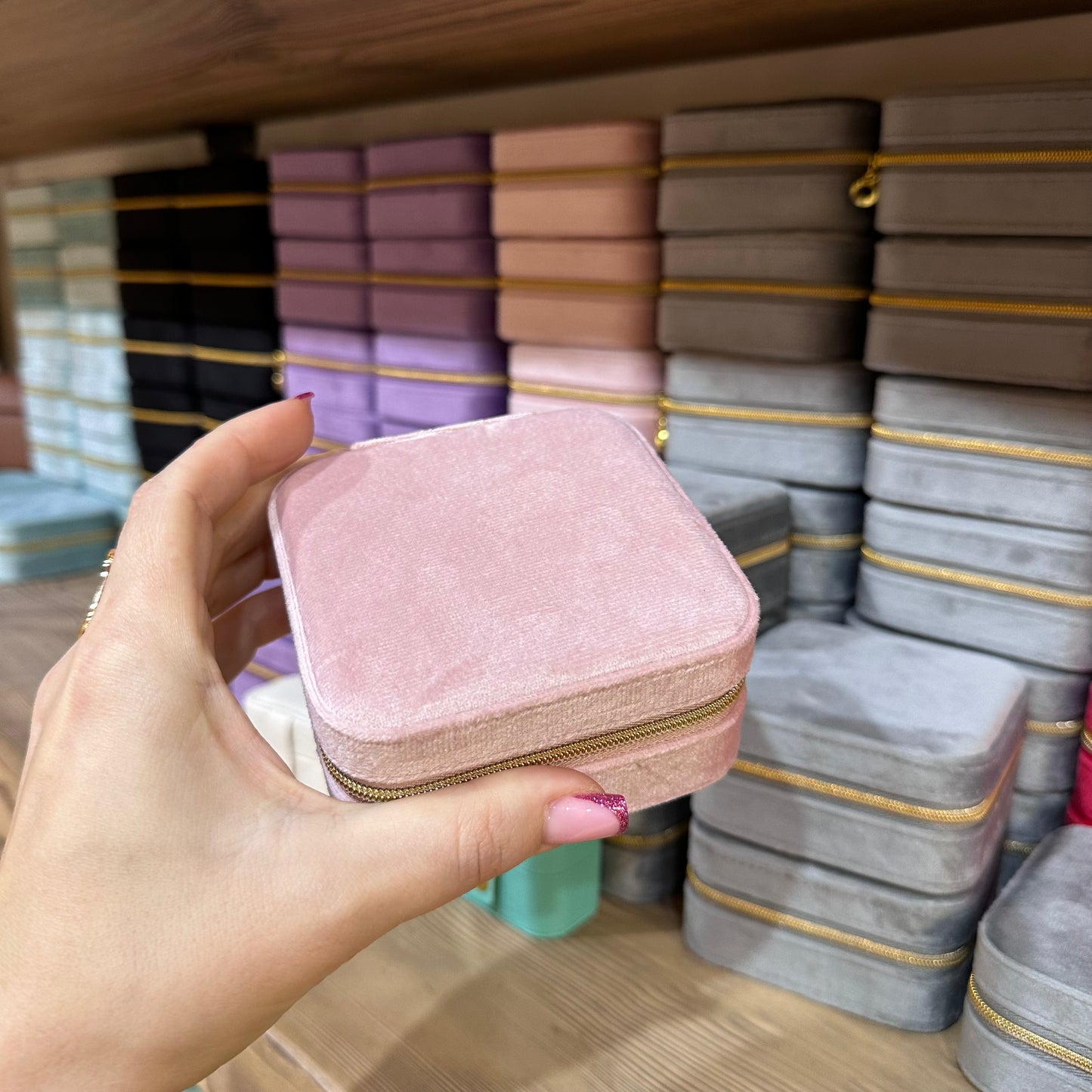 Jewelry storage boxes