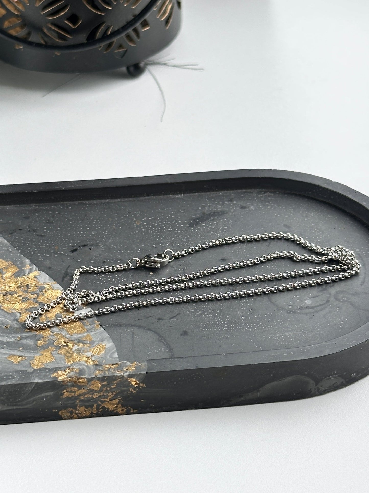 Silver plated chain gold plated jewelry for women