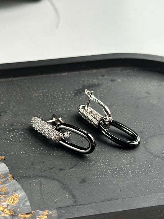 Silver plated earrings gold plated jewelry for women