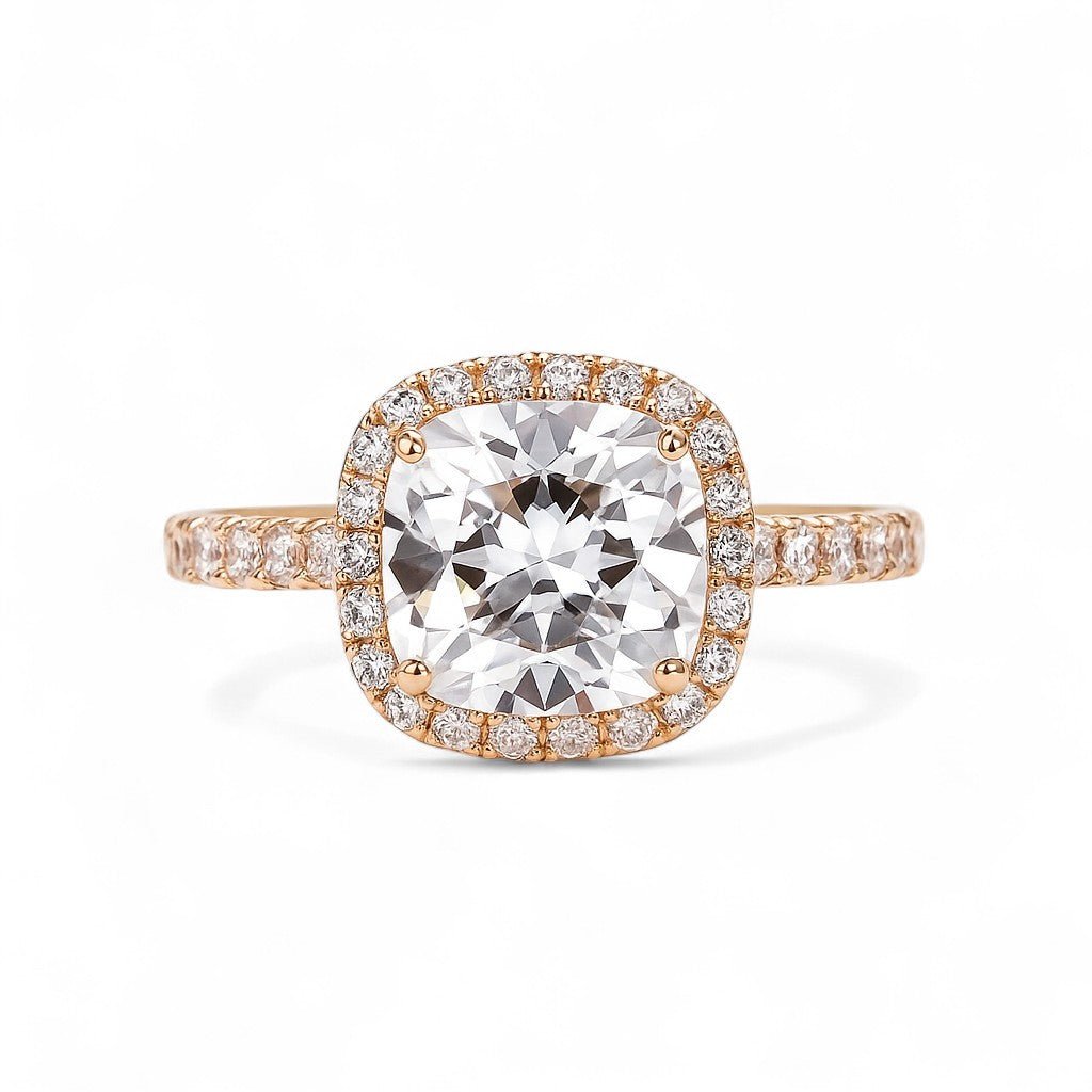 Gold-plated ring "Mandy"