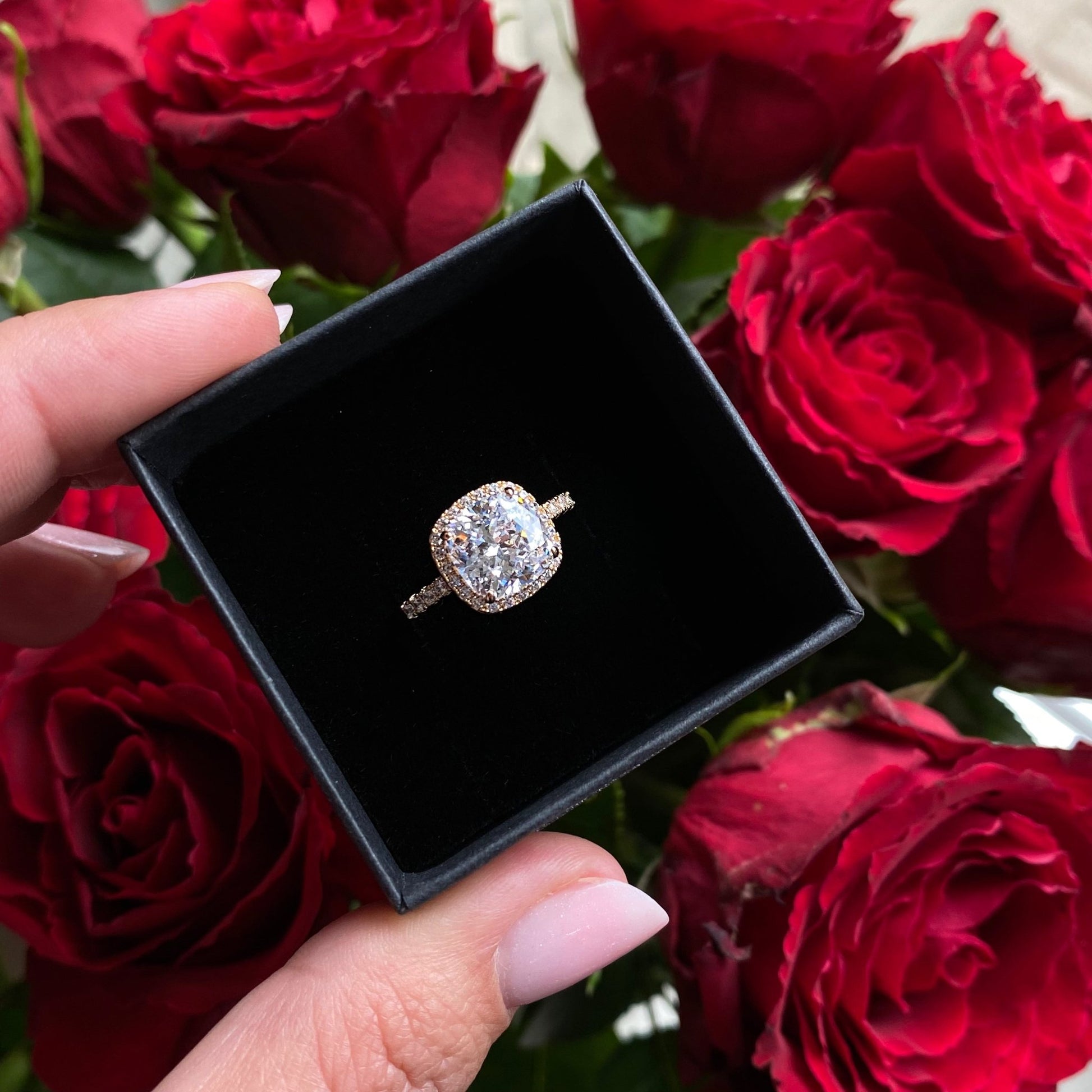 Gold-plated ring "Mandy"