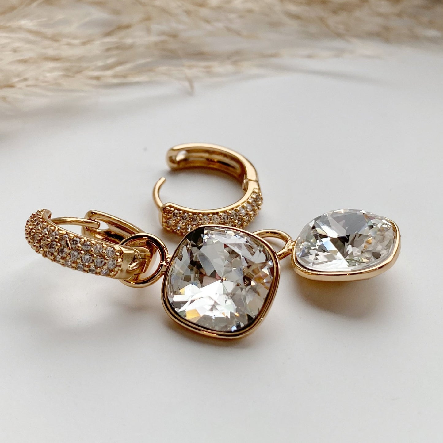 Earrings with removable pendant (Multiple colors) – ,