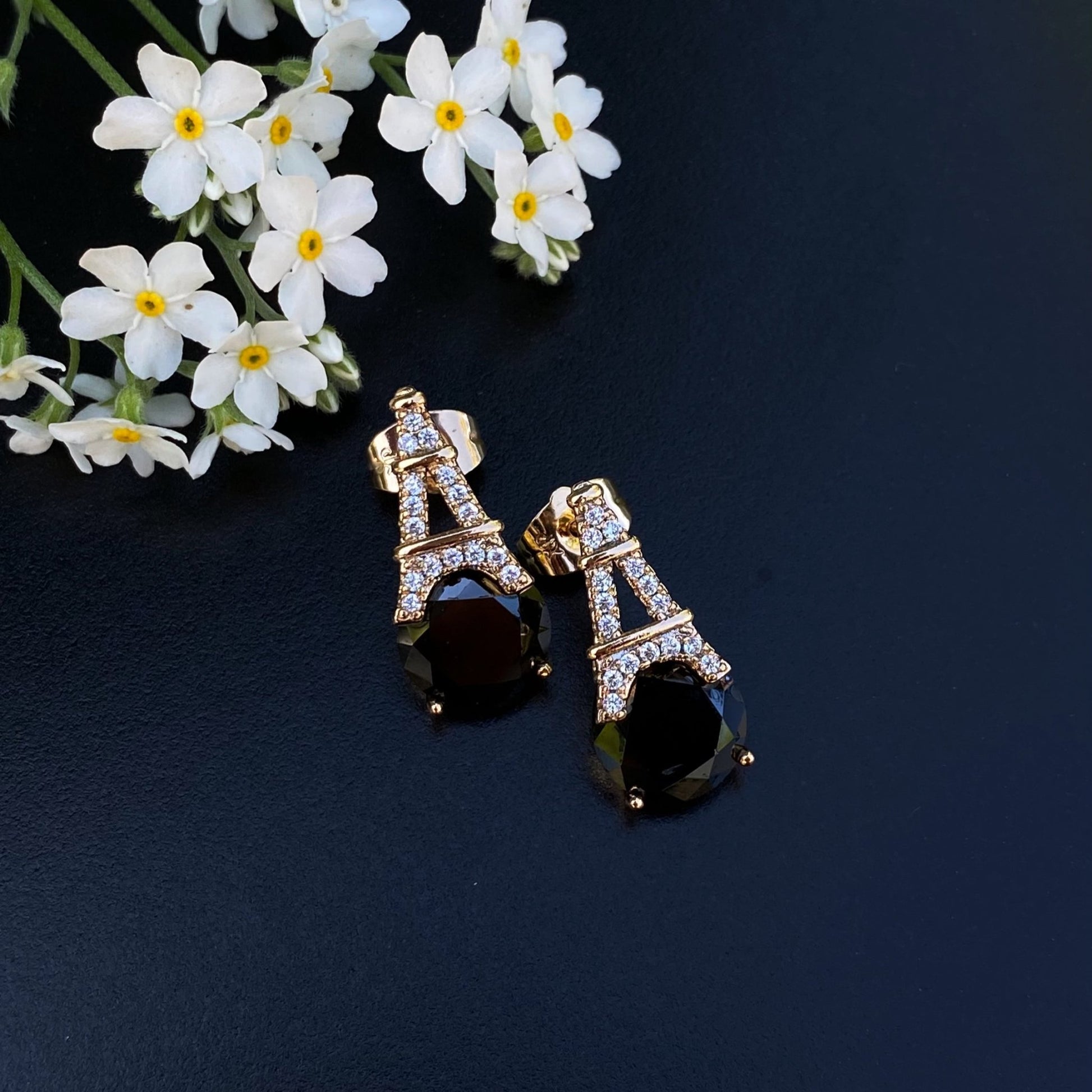 Earrings "Eiffel"