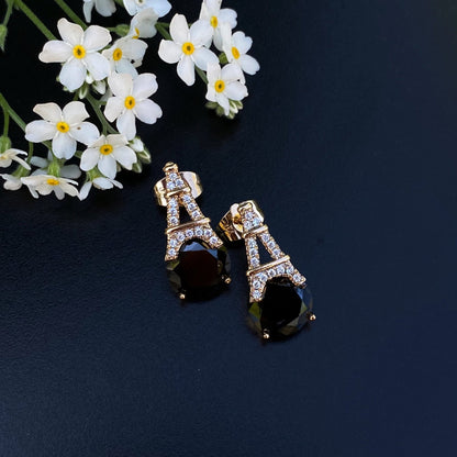 Earrings "Eiffel"