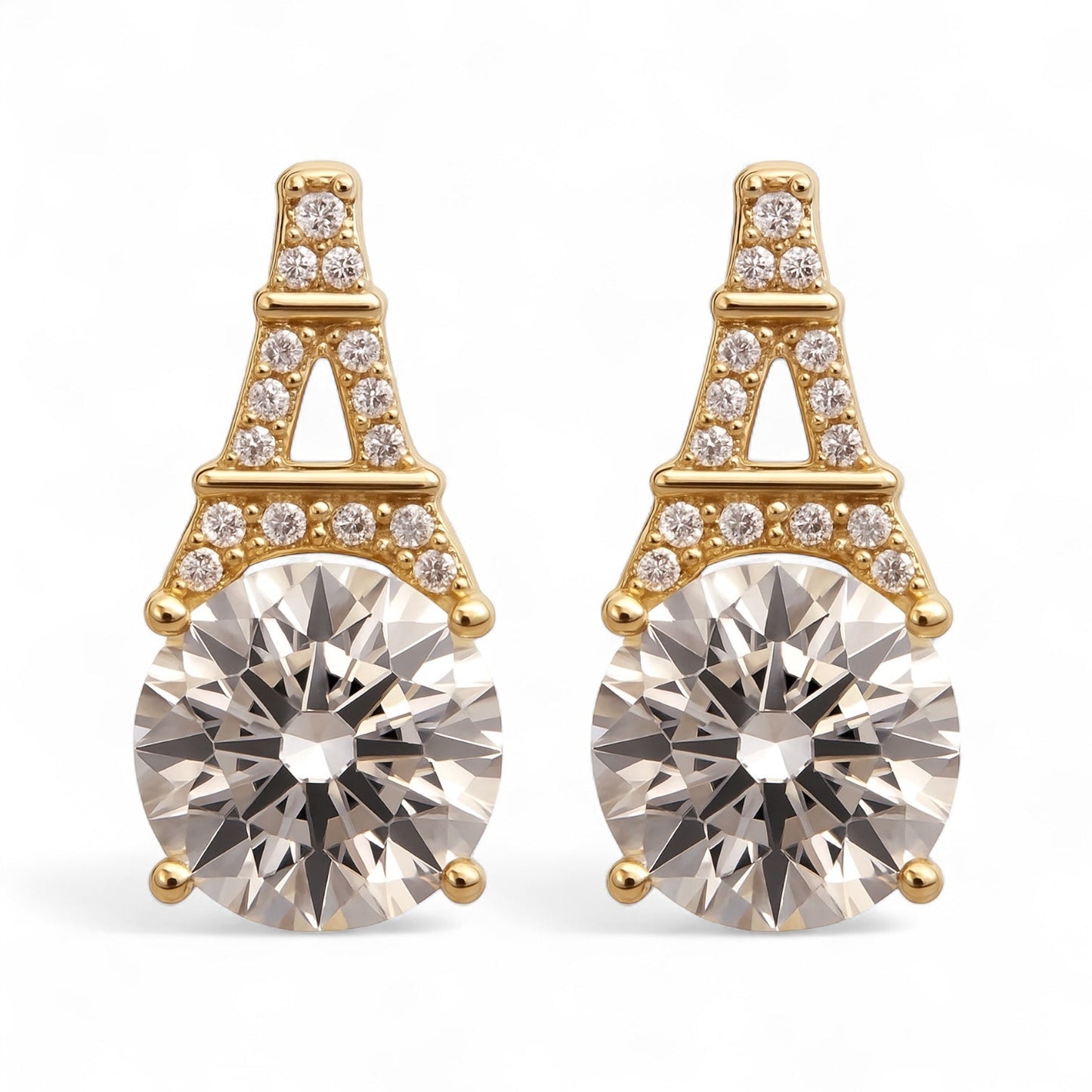 Earrings "Eiffel"