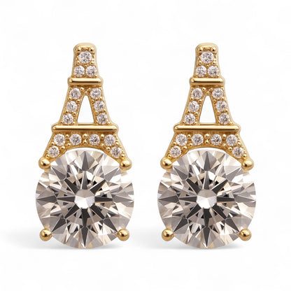 Earrings "Eiffel"