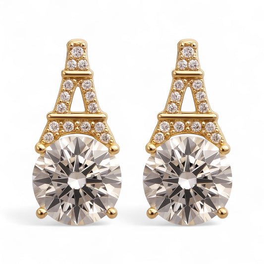 Earrings "Eiffel"