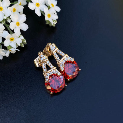 Earrings "Eiffel"