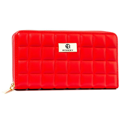 Elegant women's wallet with pique design (3 colors)