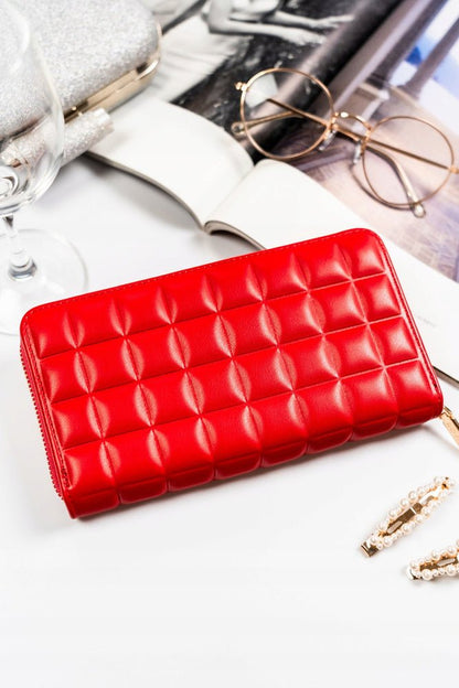 Elegant women's wallet with pique design (3 colors)