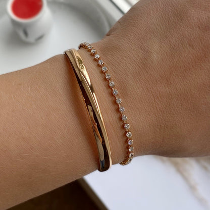 Classic Bangle Bracelet - Gold Plated Jewelry | Your jewelry