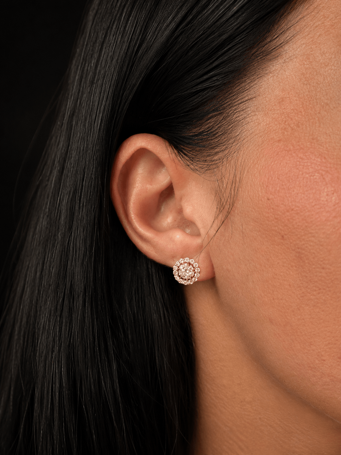 Liene - 18k gold-plated stud earrings gold-plated jewelry for women
