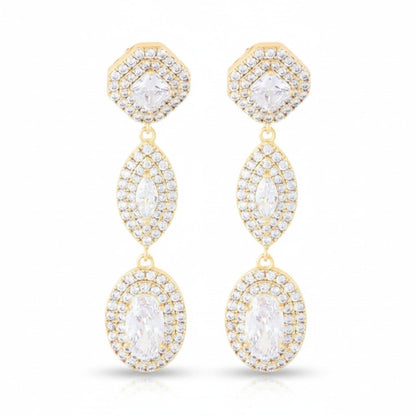  - Triple Glow – Luxurious earrings with triple glow - 1