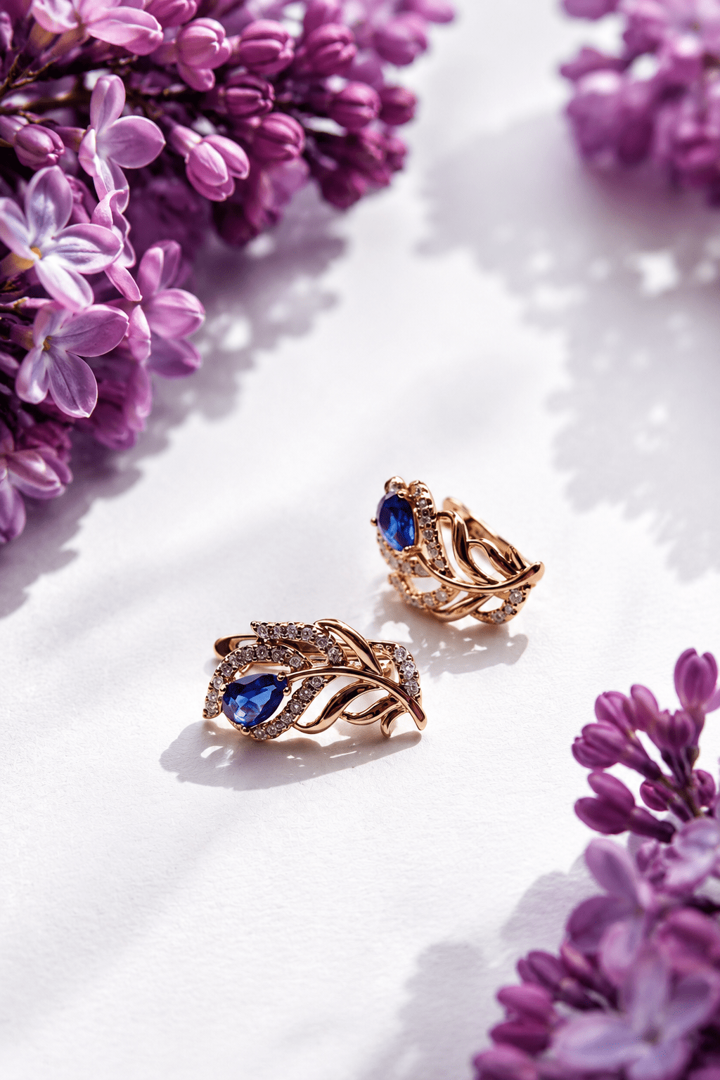 Zita – 18k gold-plated leaf earrings gold-plated jewelry for women